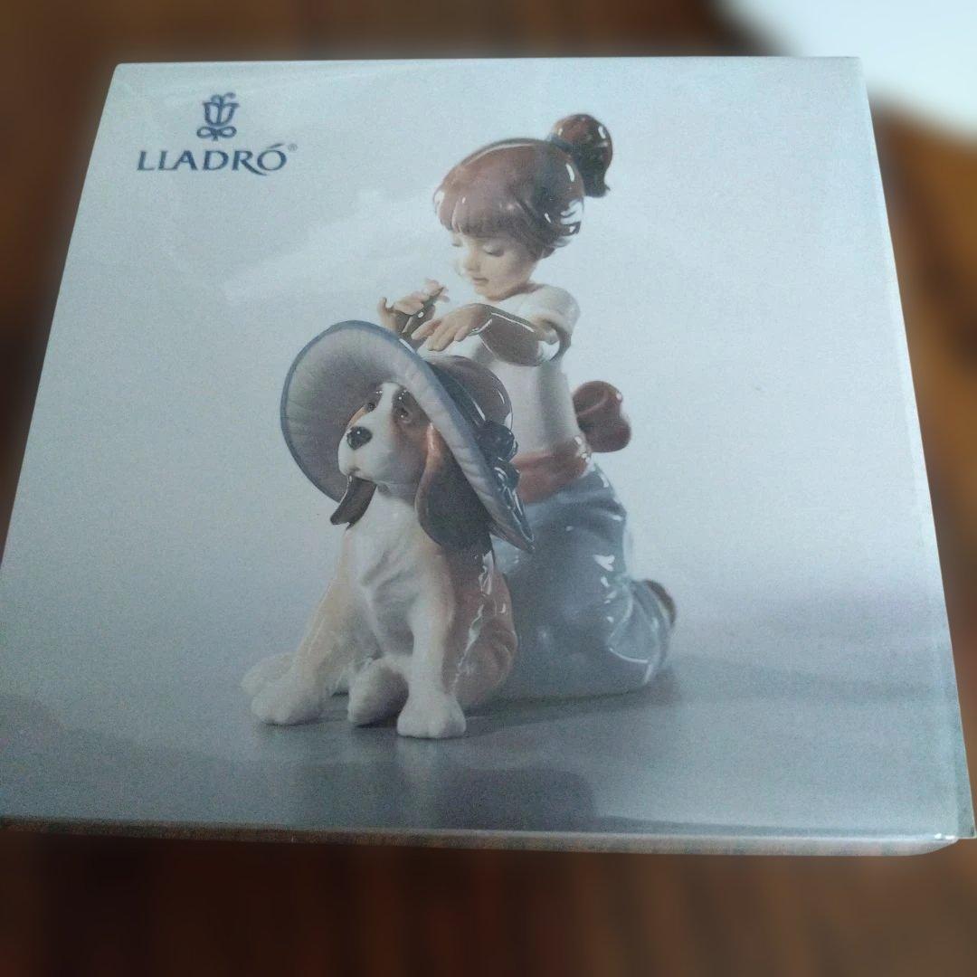 リヤドロ　イースターエッグ　犬　サイン入り