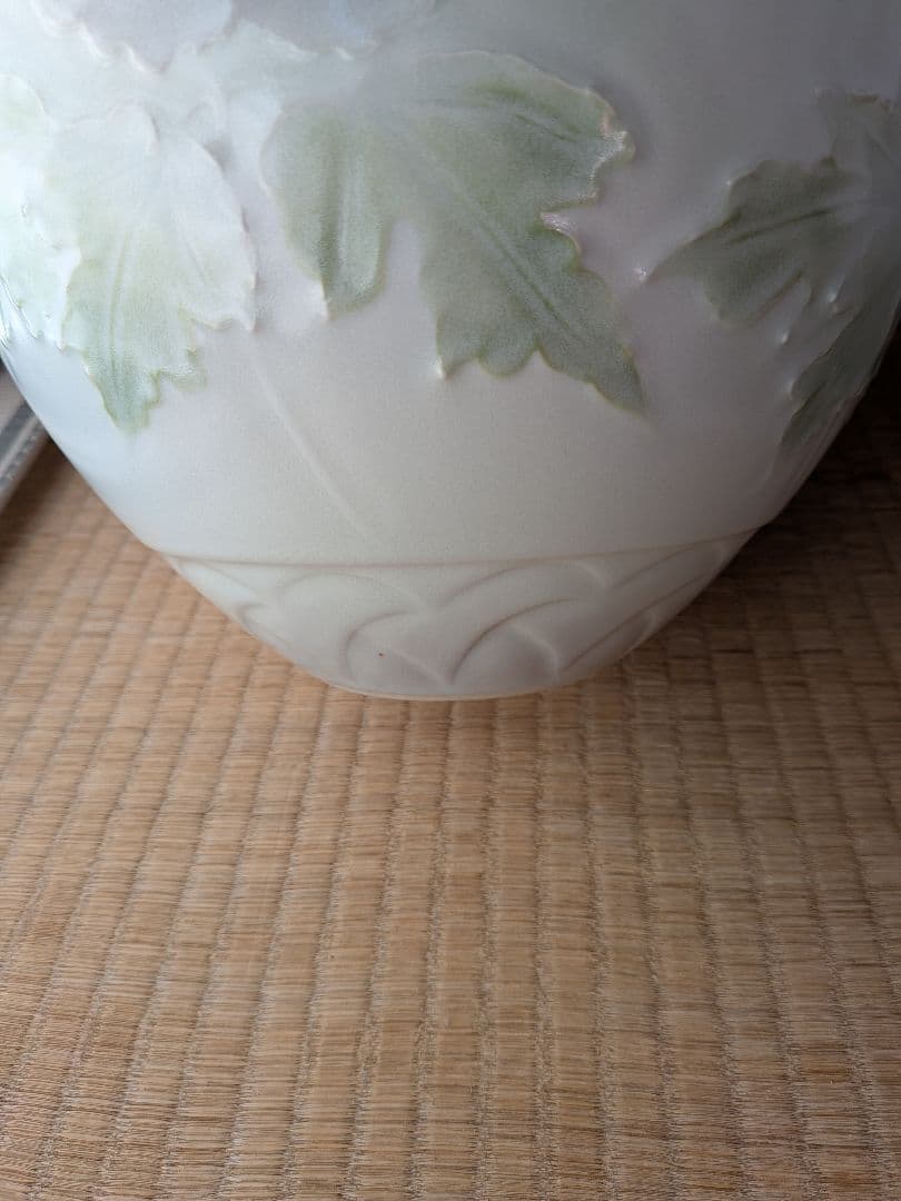 清水焼　加藤良孝　花瓶　美品