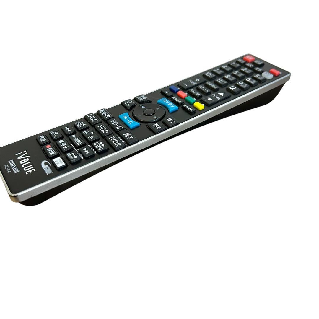 maxell RC-R4 ブルーレイレコーダー　iVBLUE リモコン
