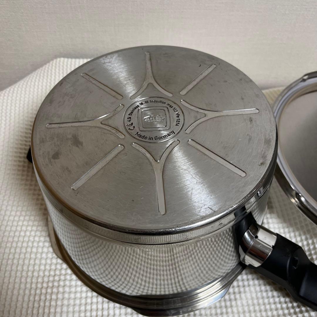 佐*藤様 フィスラー圧力鍋　ビタクイック4.5Lガラス蓋付き