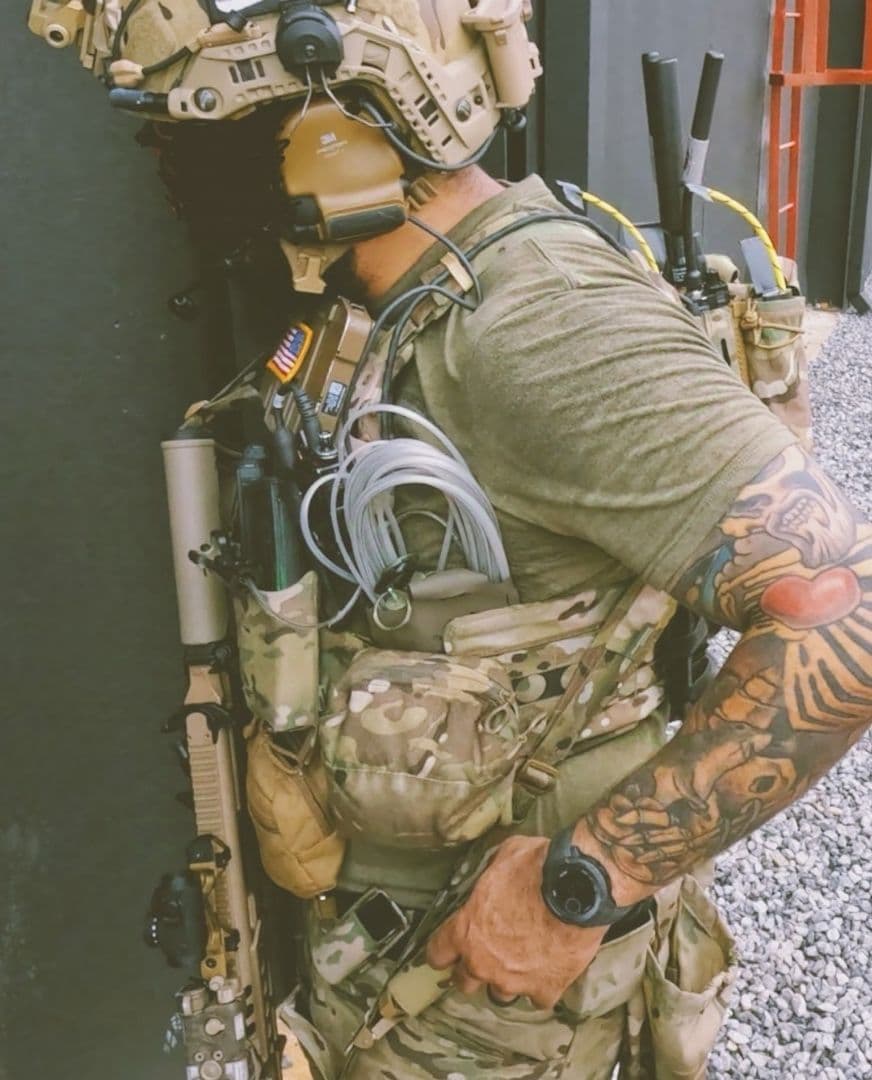 米軍 mpu5無線機 rdc dual forward cag現状品