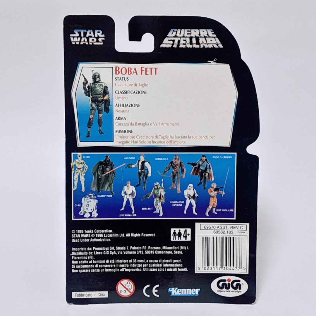 スターウォーズ ボバ・フェット ジェレミー・ブロック氏サイン入 GIG版 未開封