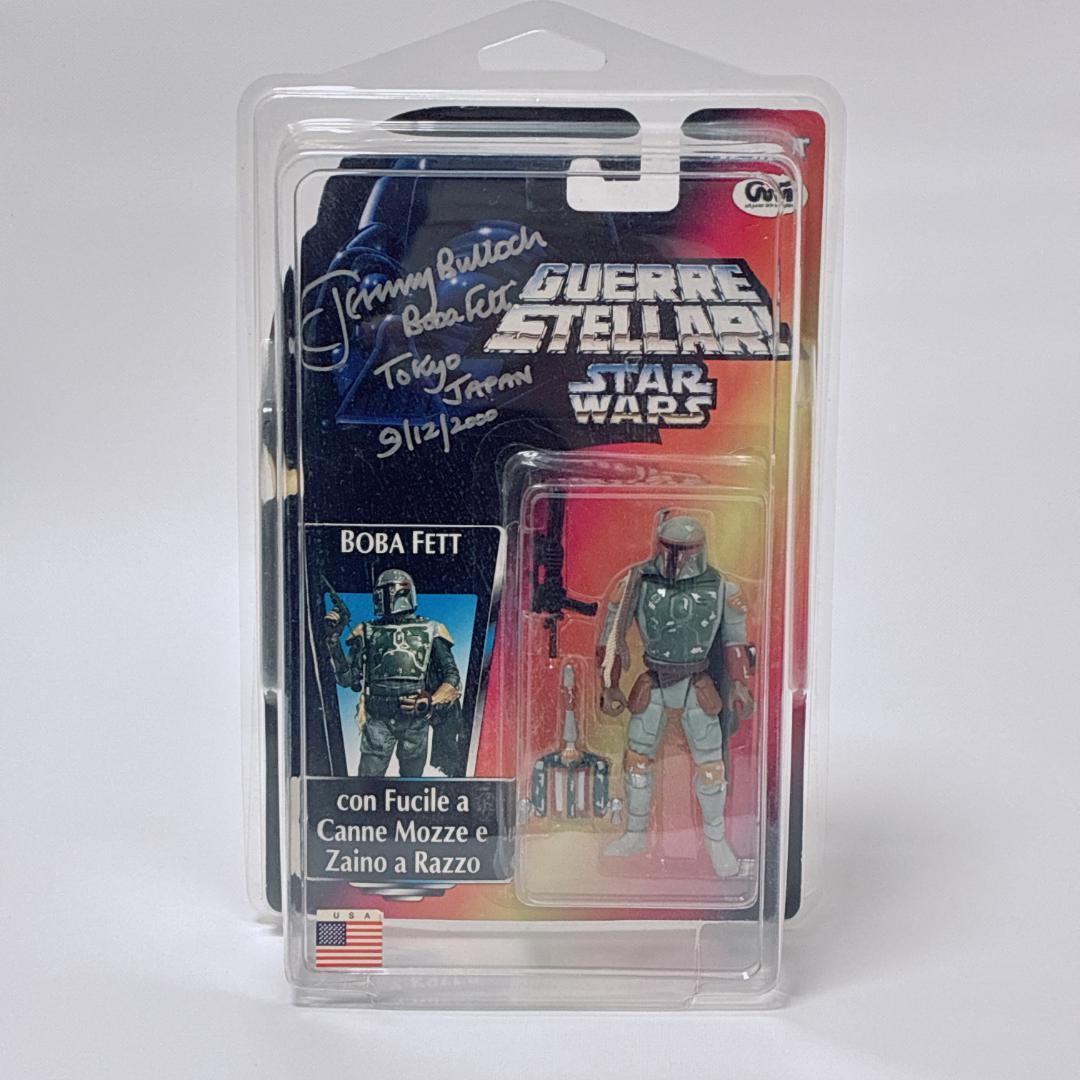 スターウォーズ ボバ・フェット ジェレミー・ブロック氏サイン入 GIG版 未開封