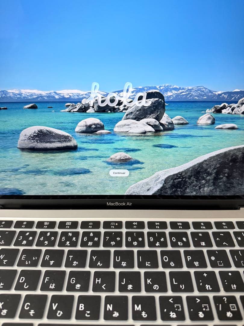 【美品】Apple MacBookAir M1 シルバー 13インチ
