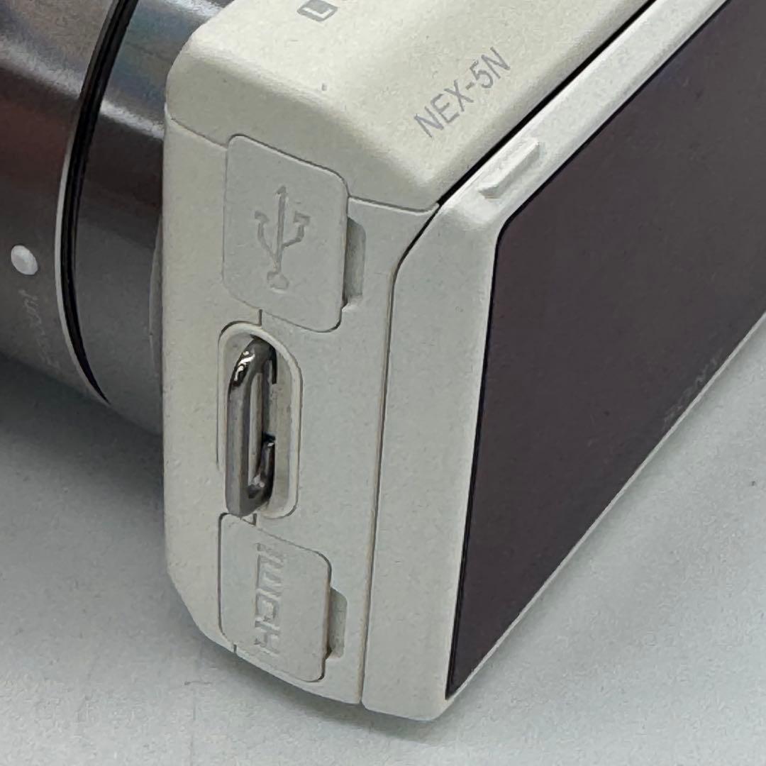 【箱付き】SONY NEX-5ND ダブルレンズキット ホワイト