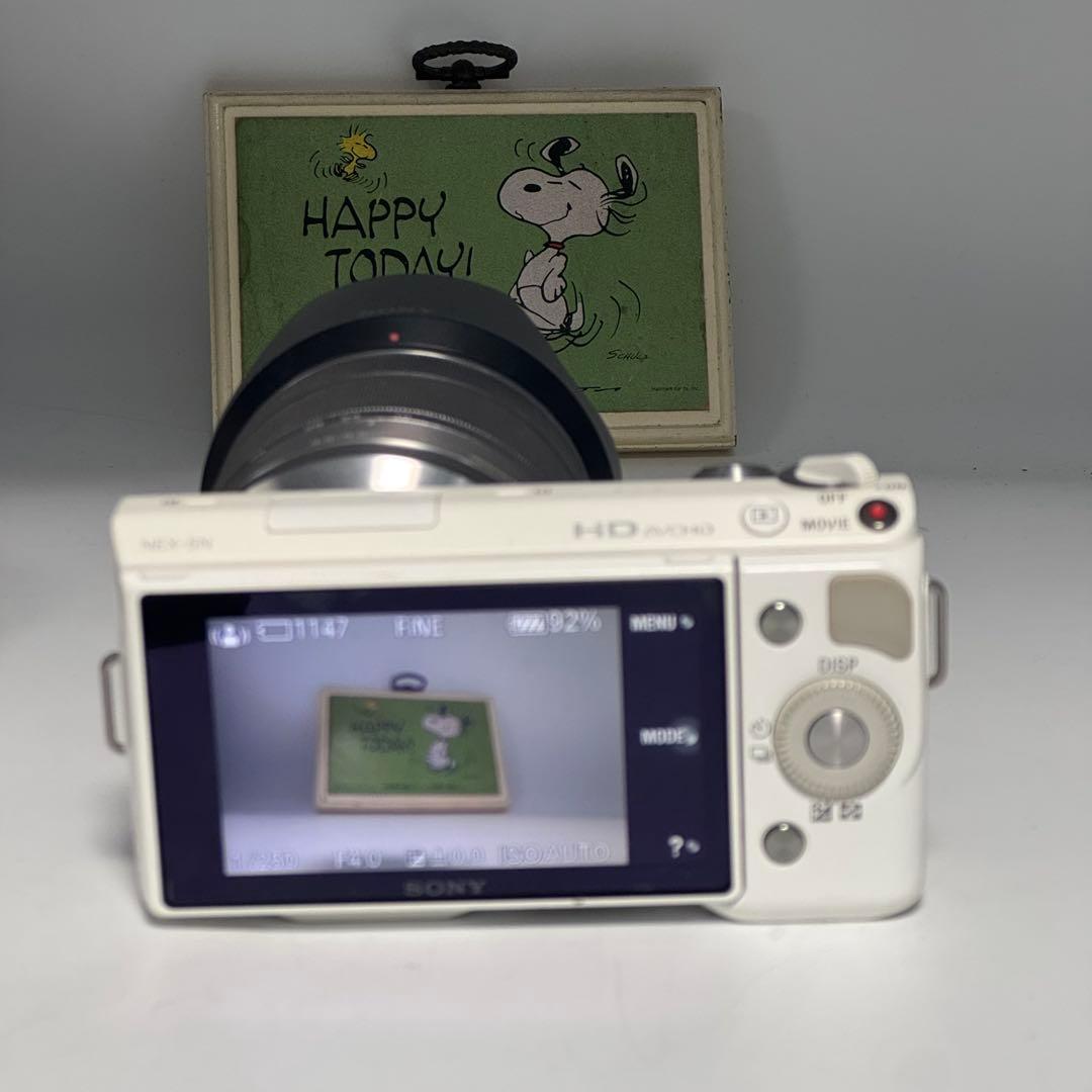 【箱付き】SONY NEX-5ND ダブルレンズキット ホワイト