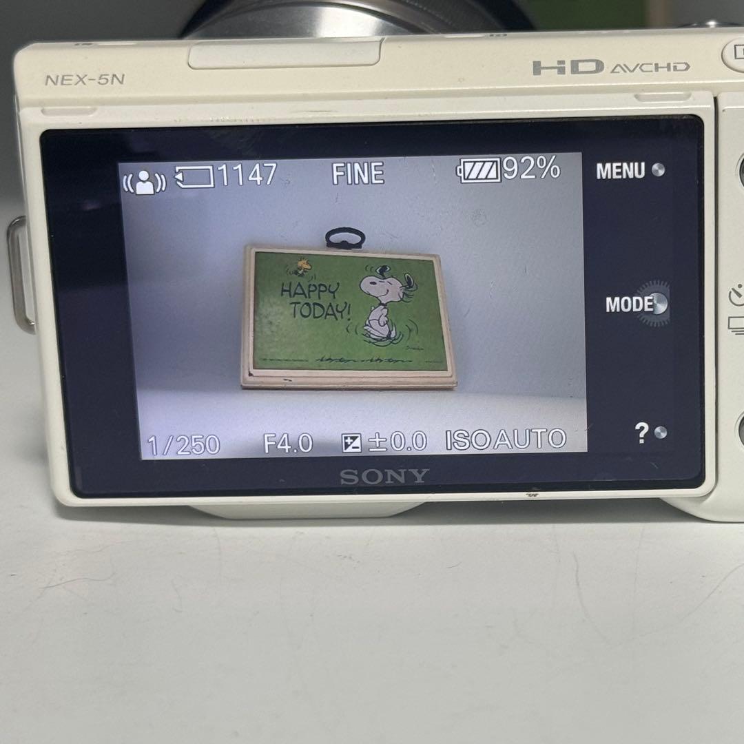 【箱付き】SONY NEX-5ND ダブルレンズキット ホワイト