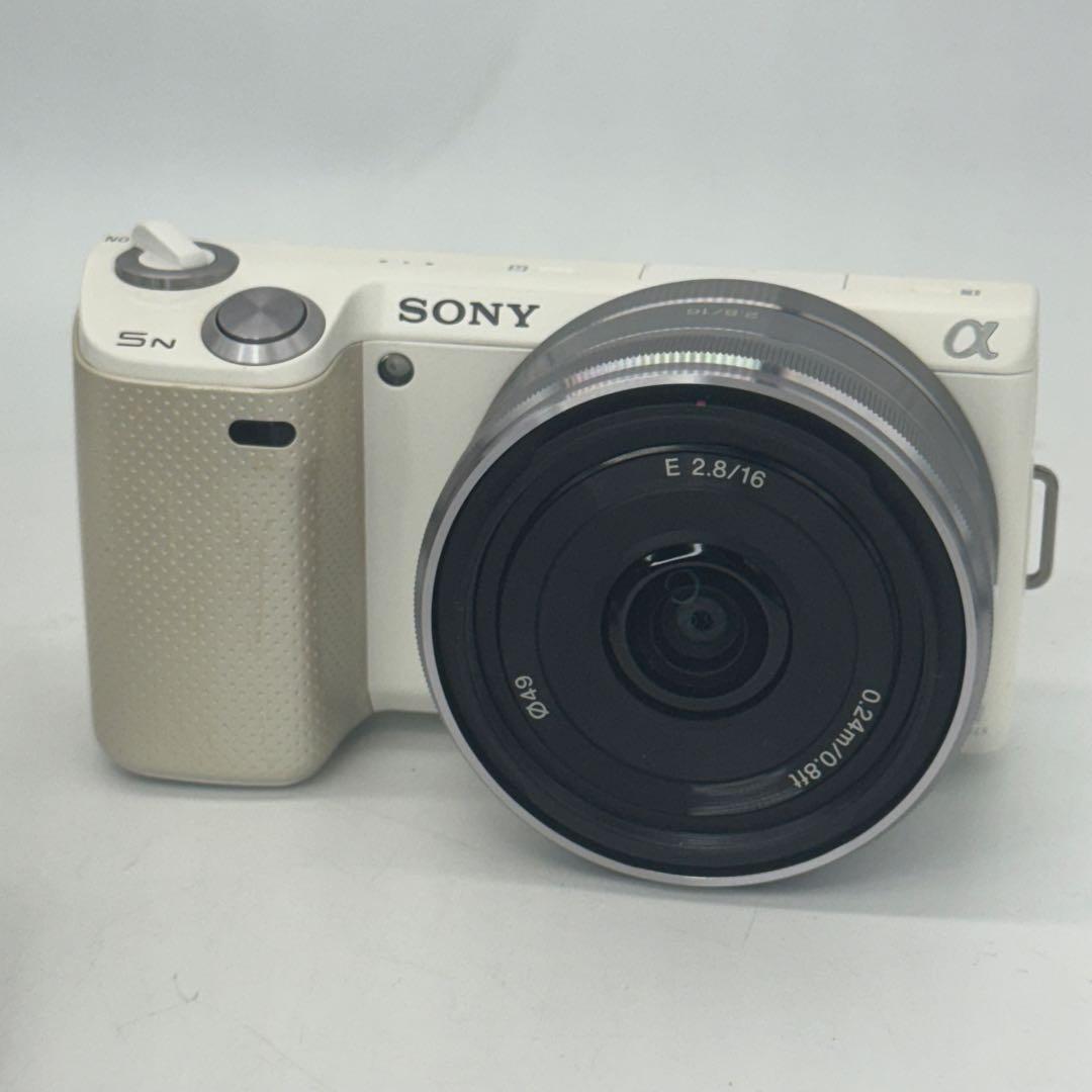 【箱付き】SONY NEX-5ND ダブルレンズキット ホワイト