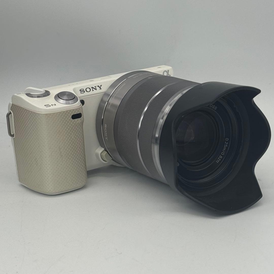 【箱付き】SONY NEX-5ND ダブルレンズキット ホワイト