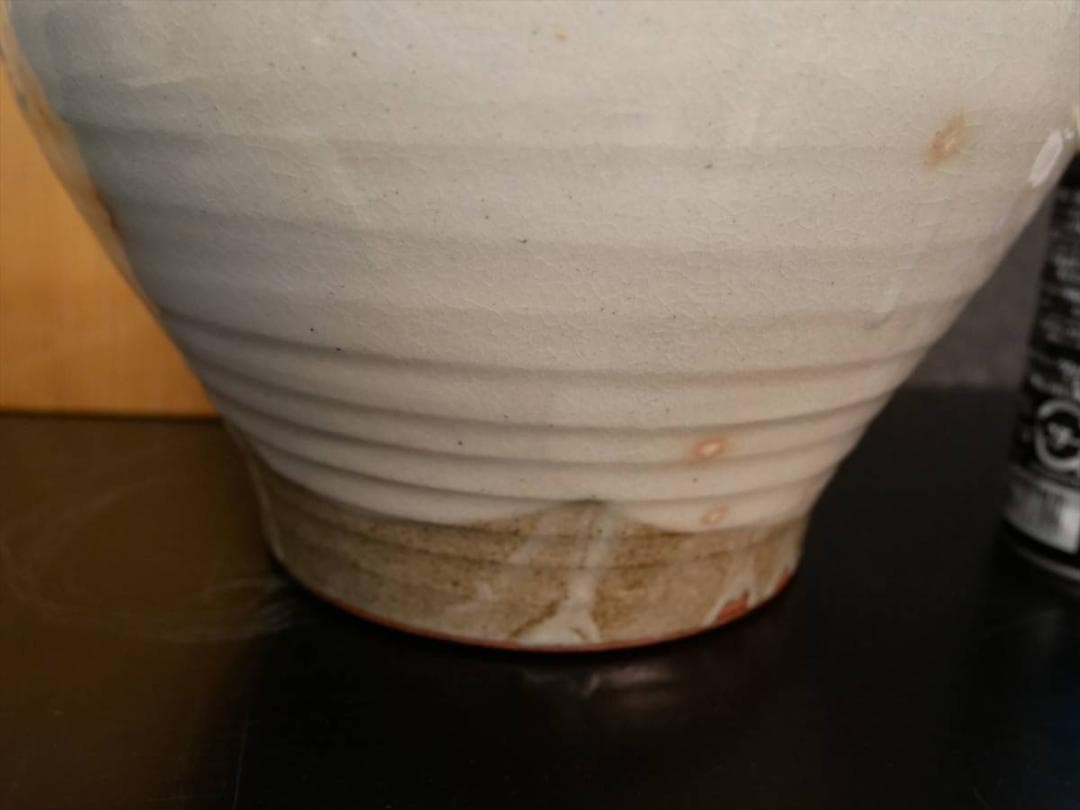 花立 長期保管品 粉打 九谷焼 陶芸家作 北山裕作 岡崎市発送 4185