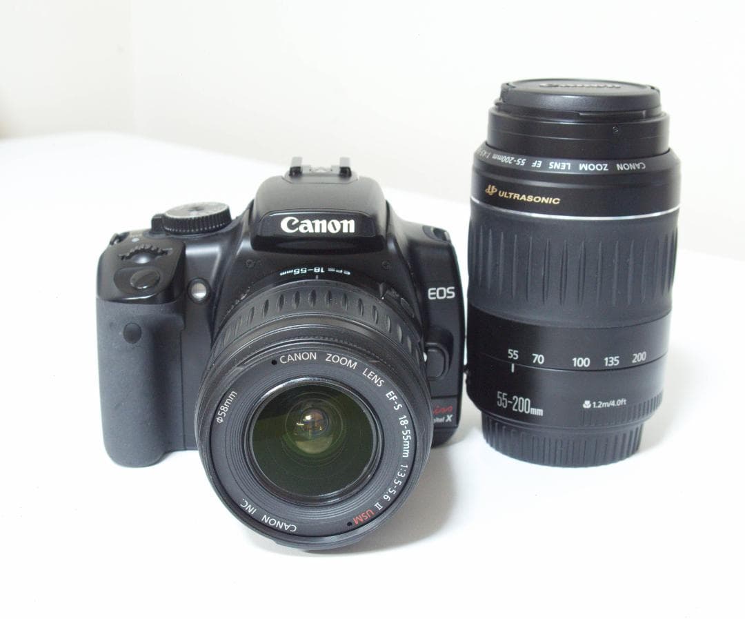 Canon EOS Digital X 一眼レフカメラ＋レンズ２本セット