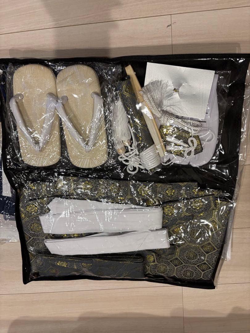 5歳男の子　袴着物セット 12点 七五三