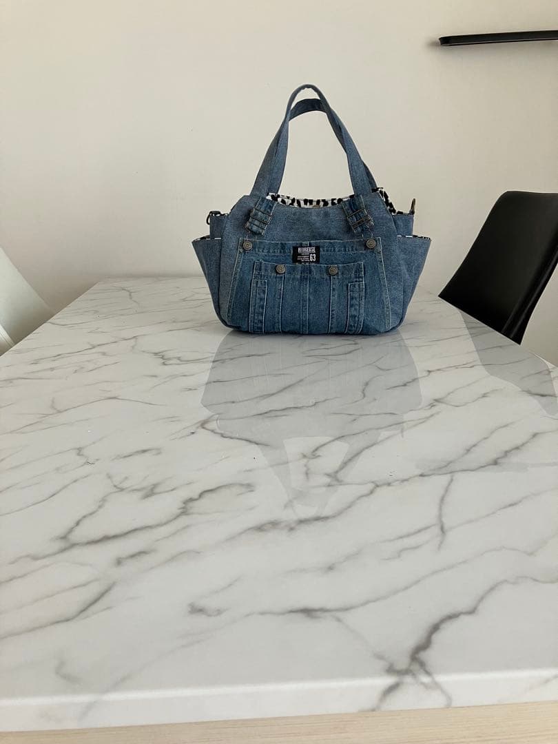 1097 MORI　デニムリメイクバック　ハンドメイド 2点