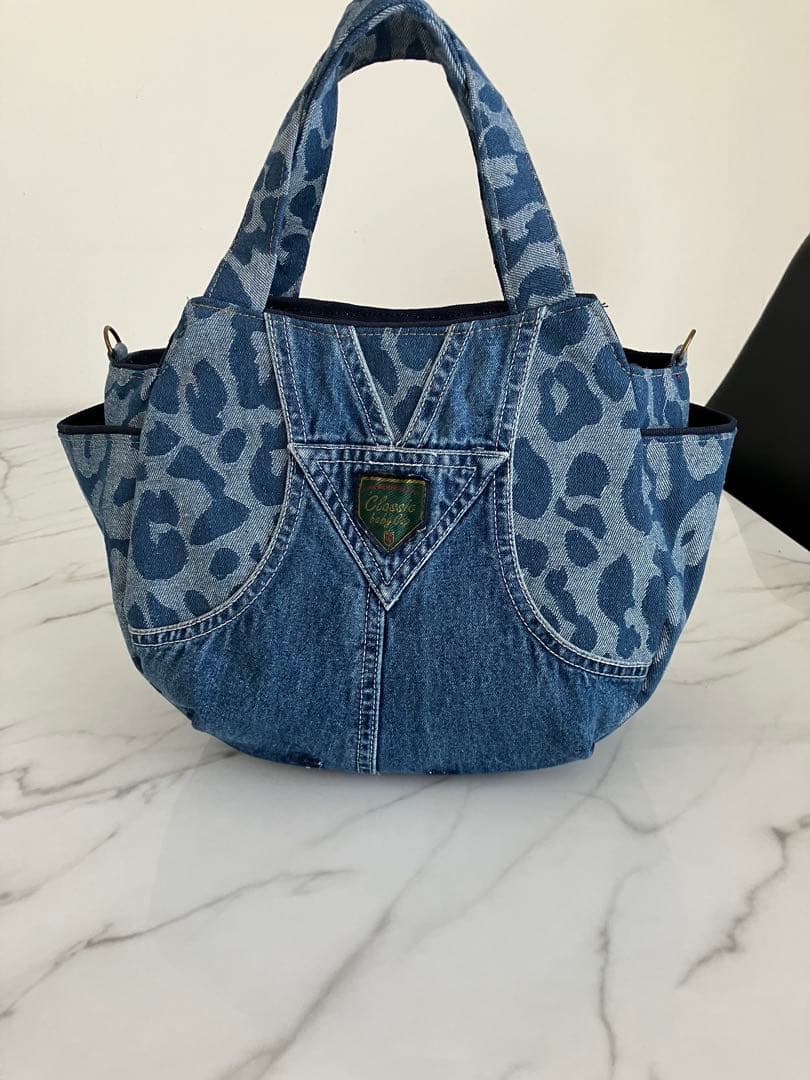 1097 MORI　デニムリメイクバック　ハンドメイド 2点