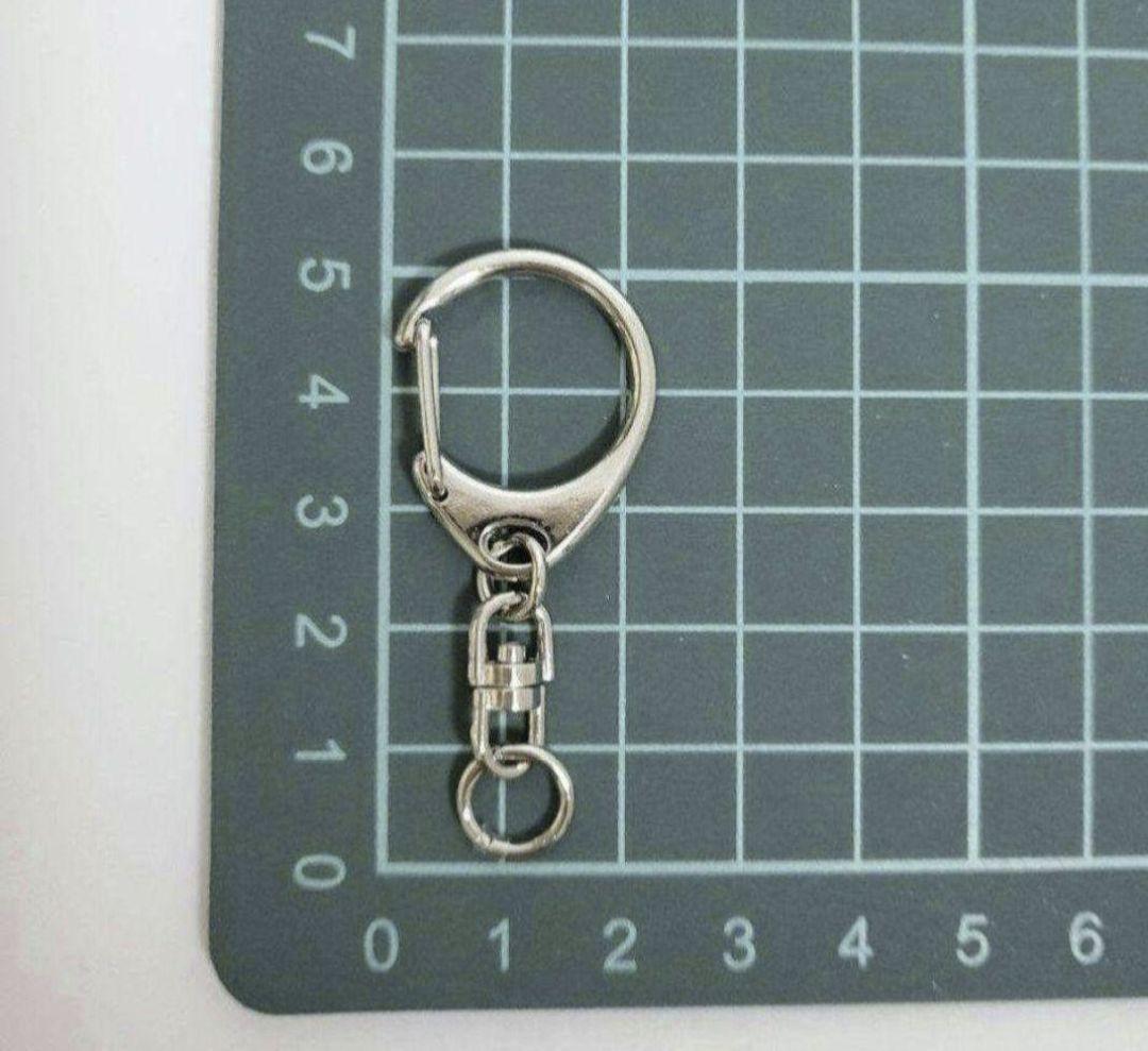 ミニチュアダックス（茶×キャメル）キーホルダー(大)