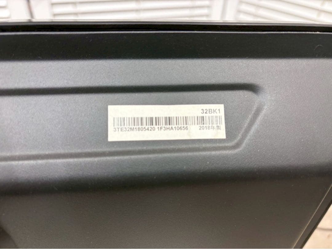 Hisense 32BK1 液晶テレビ 2018年製 リモコン欠品 中古品