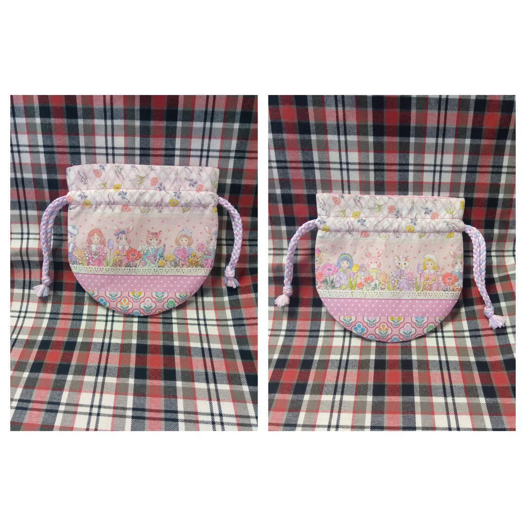 ぽんこ☆ JFピクシーガールパネル柄 ピンクベージュ