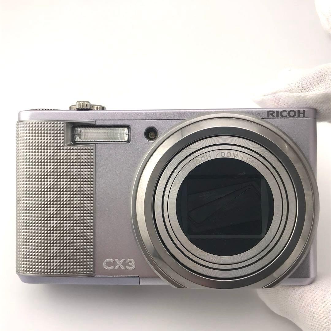 実写美⭕️動作良好！【動作確認済】RICOH リコー CX3 シルバー