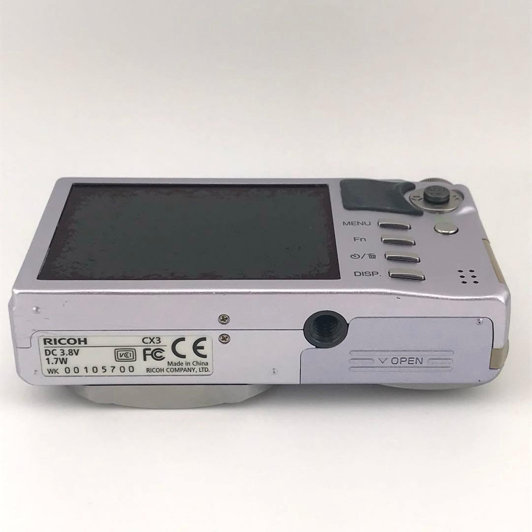 実写美⭕️動作良好！【動作確認済】RICOH リコー CX3 シルバー