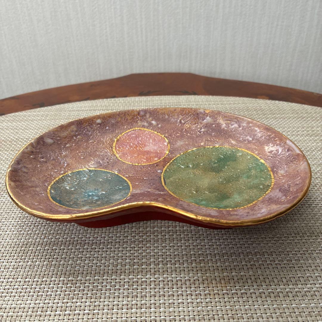 ✨新品✨九谷焼　吉田幸央作　錦山窯　彩色金彩