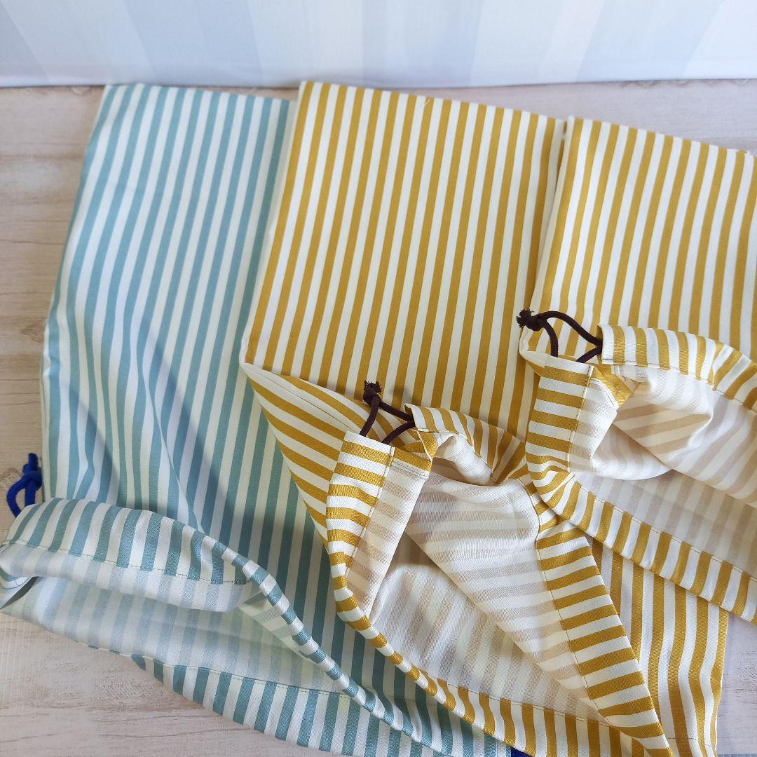 レッスンバッグ×2　くまさんキルト