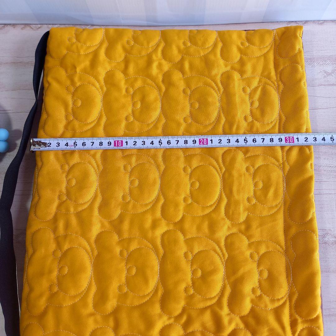 レッスンバッグ×2　くまさんキルト