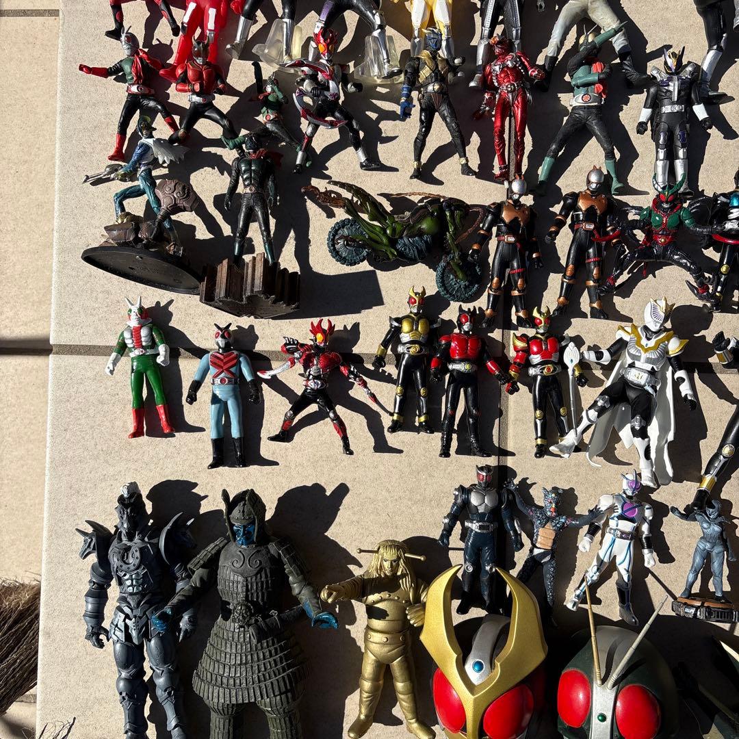 仮面ライダー フィギュアセット 約100体以上　レトロ