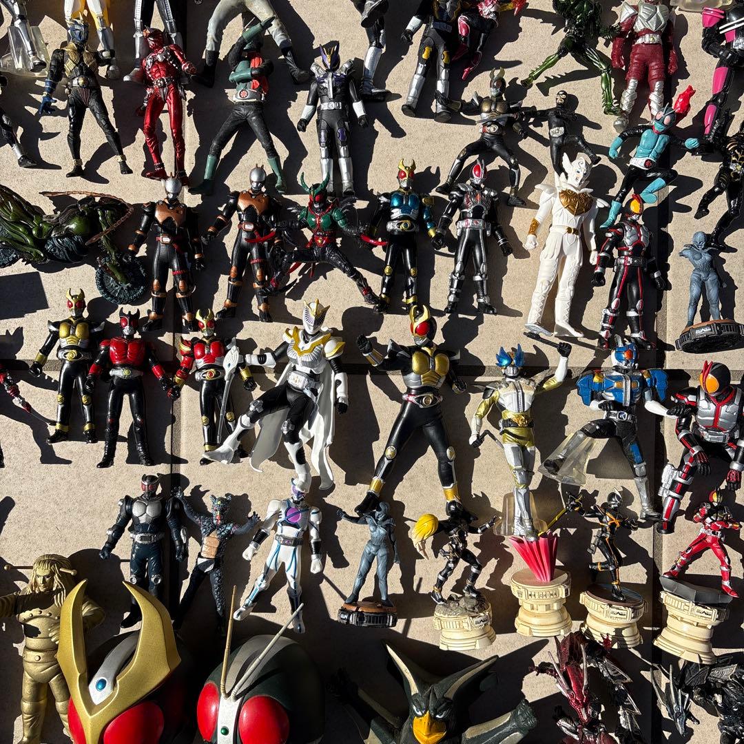 仮面ライダー フィギュアセット 約100体以上　レトロ