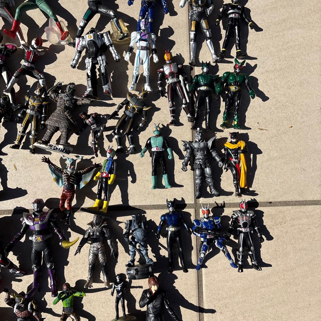 仮面ライダー フィギュアセット 約100体以上　レトロ