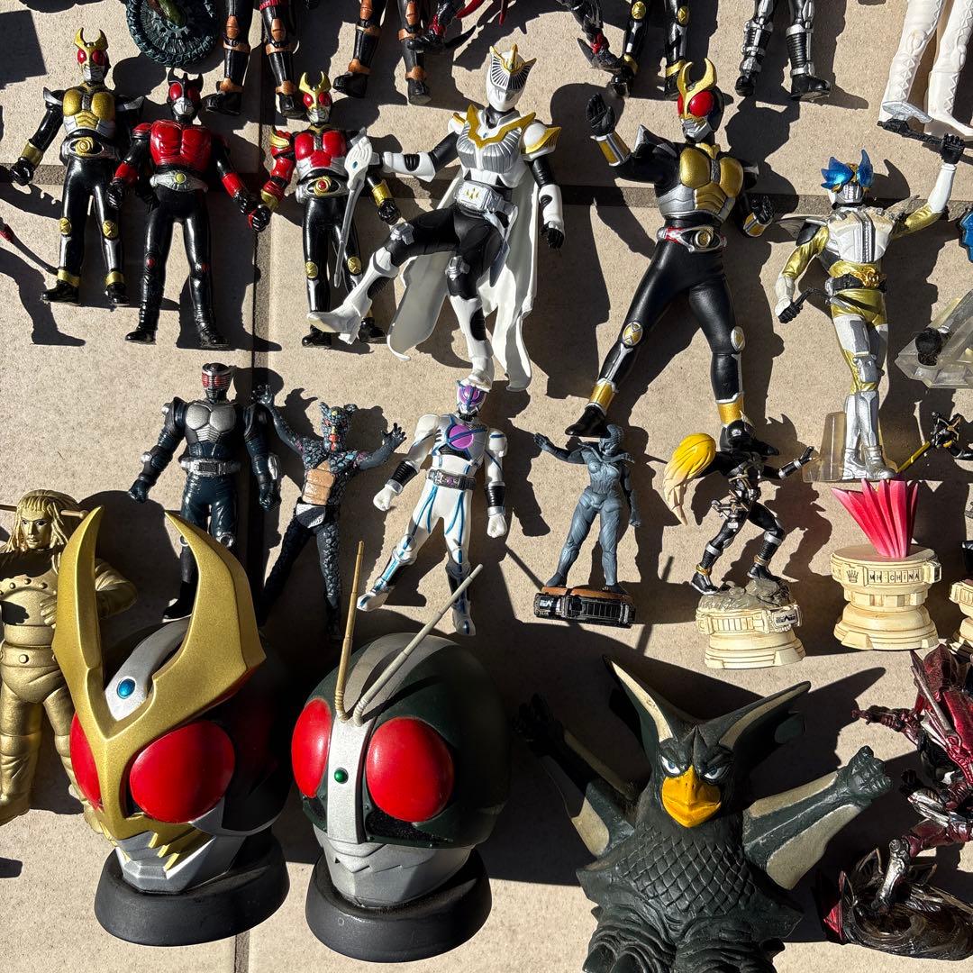 仮面ライダー フィギュアセット 約100体以上　レトロ