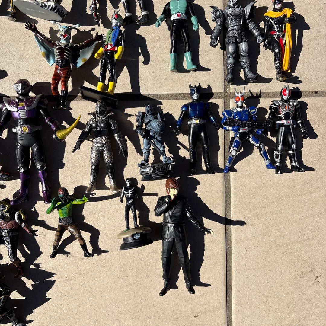 仮面ライダー フィギュアセット 約100体以上　レトロ