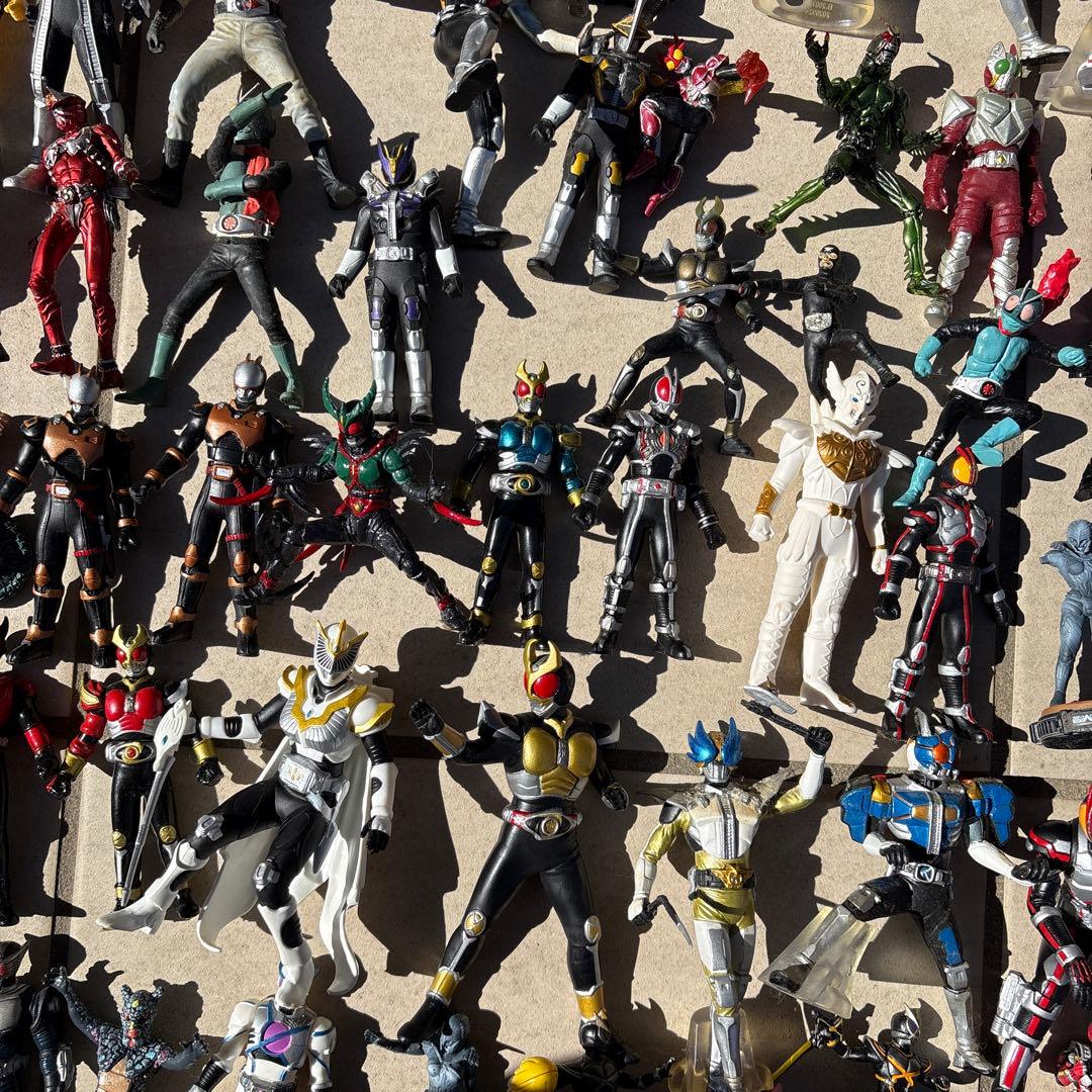 仮面ライダー フィギュアセット 約100体以上　レトロ