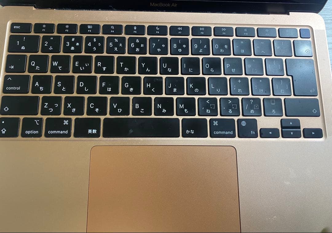 Apple MacBook Air ゴールド 日本語キーボード