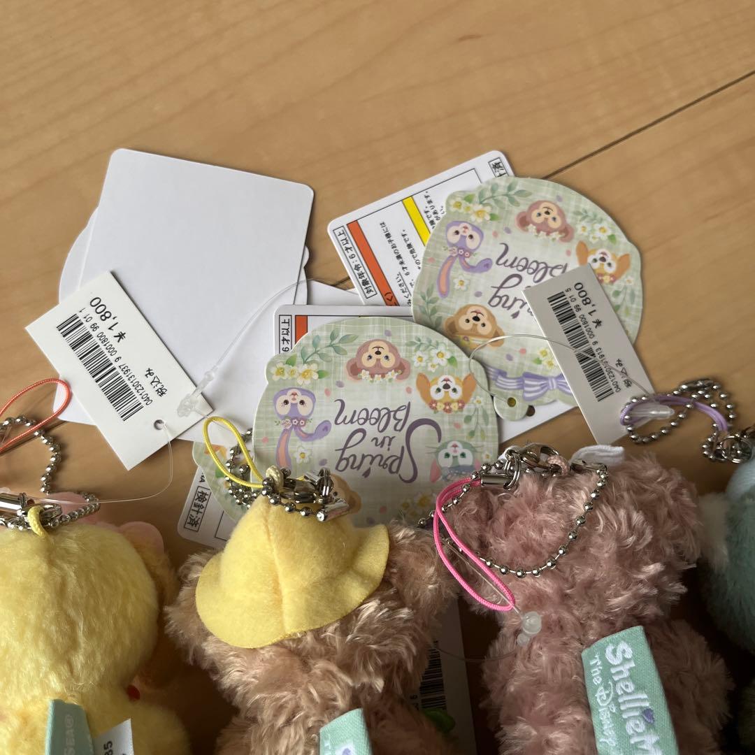 スプリングインブルーム　ぬいぐるみストラップ 4点セット