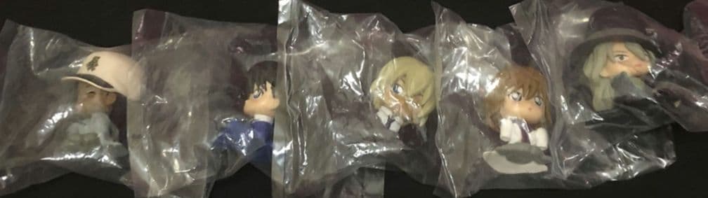 名探偵コナン　ちぢませ隊2　全種　コンプリート　セット