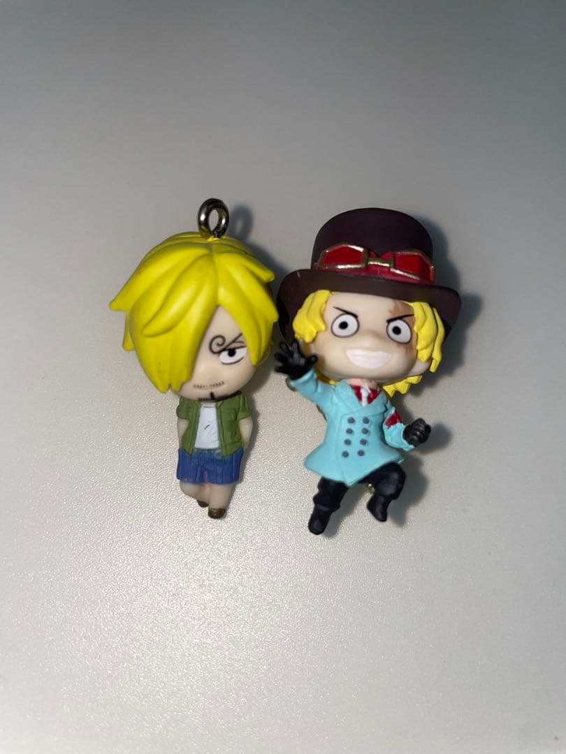 ワンピース フィギュアストラップ 6種9個イラストボード・ハンコックルームライト