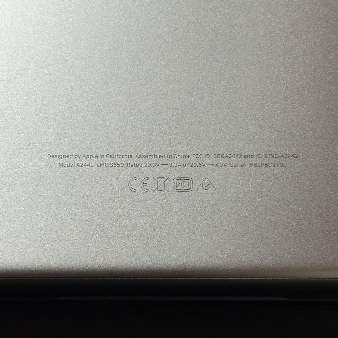 MacBook本体 MacBook Pro 14-inch M1 Pro 16GB 512GBSSD