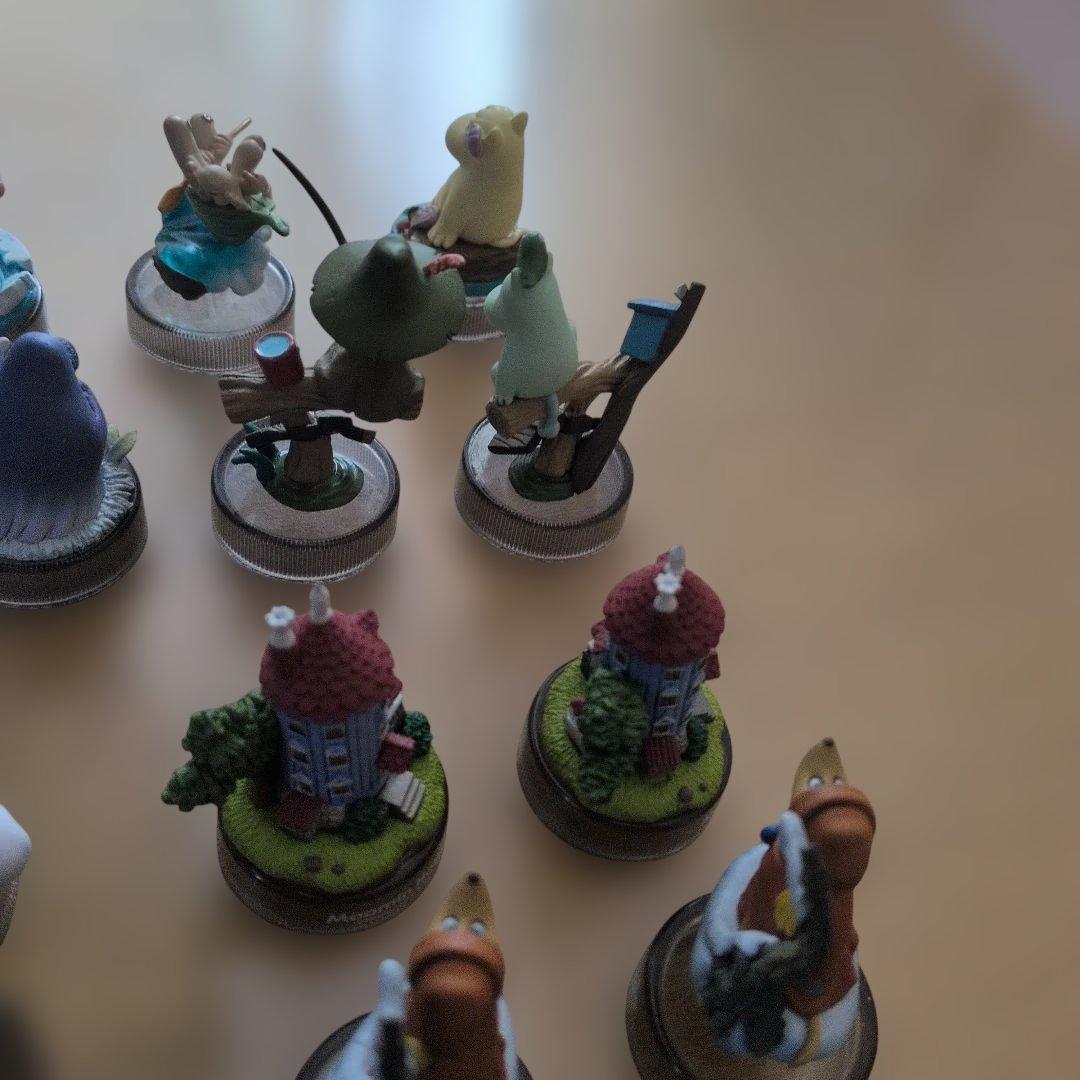 希少品　ムーミンズランチ1＆2　フルコンプ　解説カード有　フィギュア　計30体