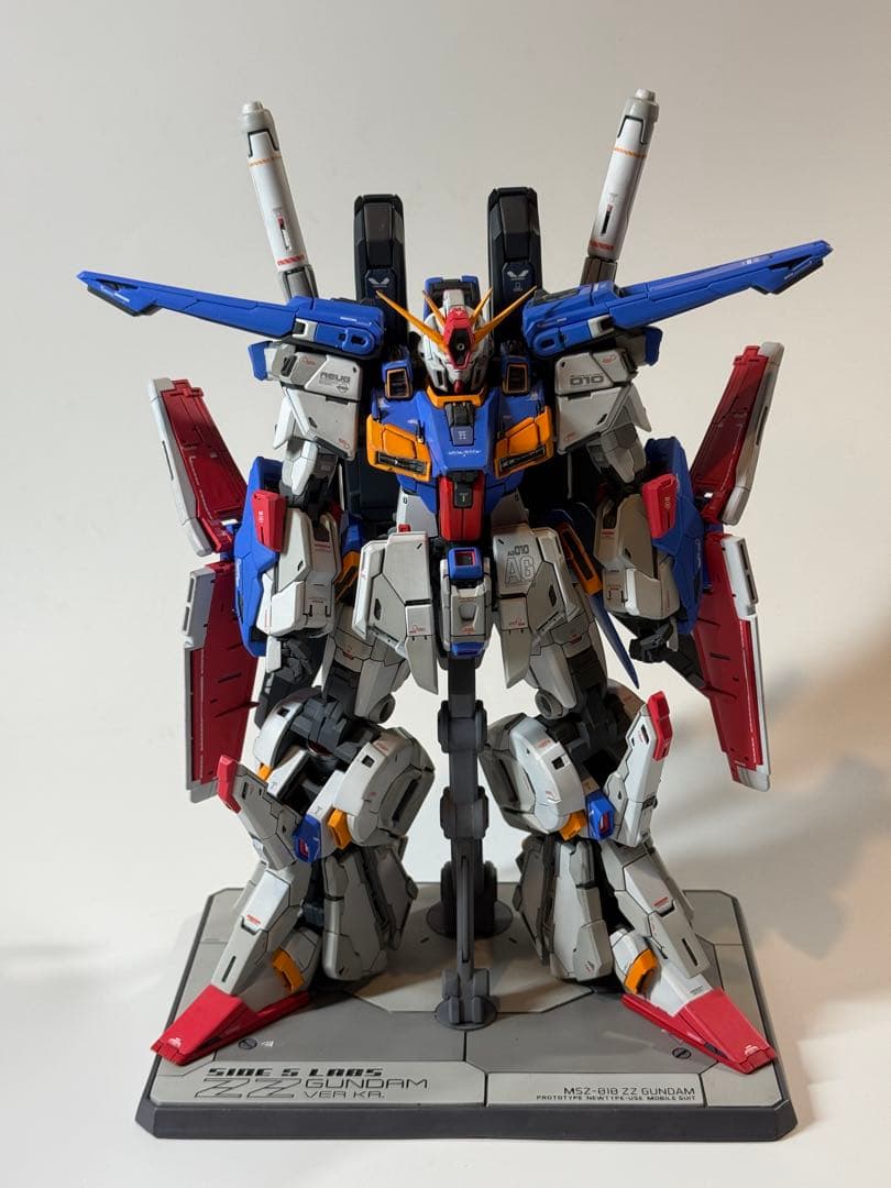 ロボット MG ZZ Gundam Ver.ka resin conversion kit