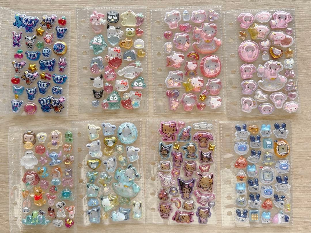 シール帳　ボンボンドロップシール