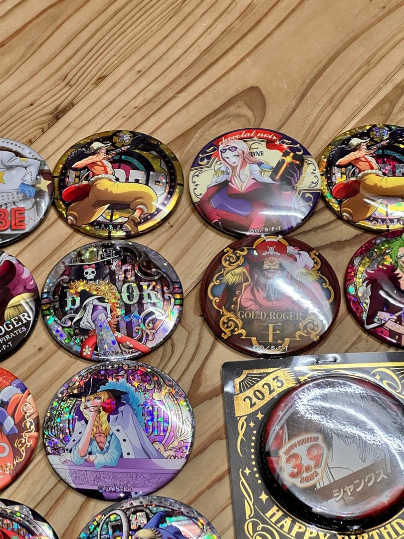 ONE PIECE 輩 缶バッジ　まとめ売り　セット