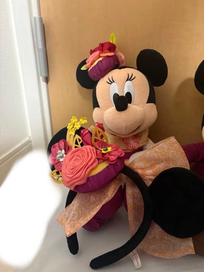 ミニーのスタイルスタジオ 春服ぬいぐるみ・カチューシャ即日発送可能！