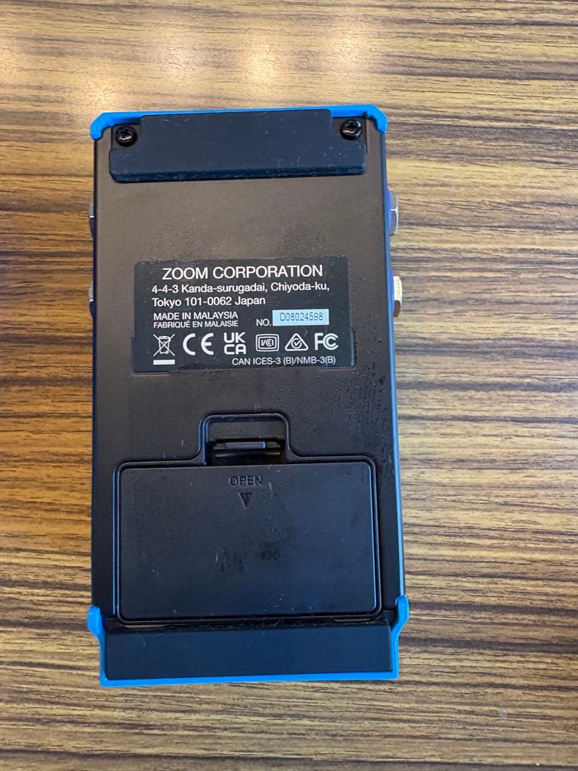 ZOOM MS-70CDR+ マルチエフェクター　純正ACアダプター付き