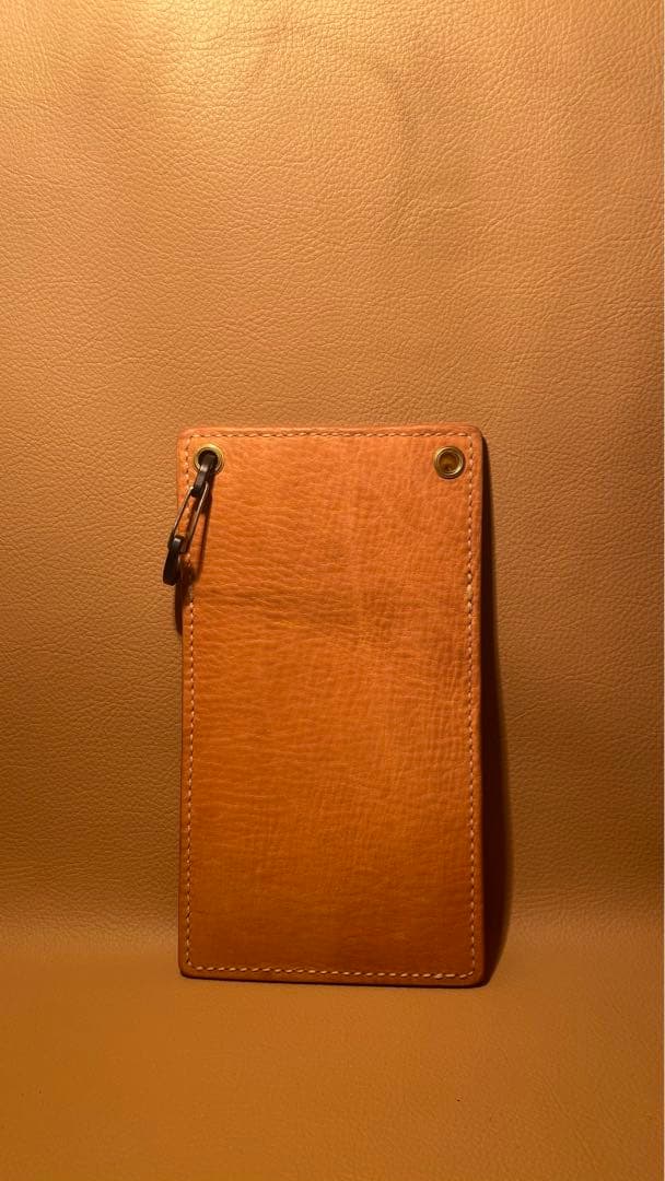 本革ハンドメイド　スマホケース　スマホバッグ　スマホホルダー