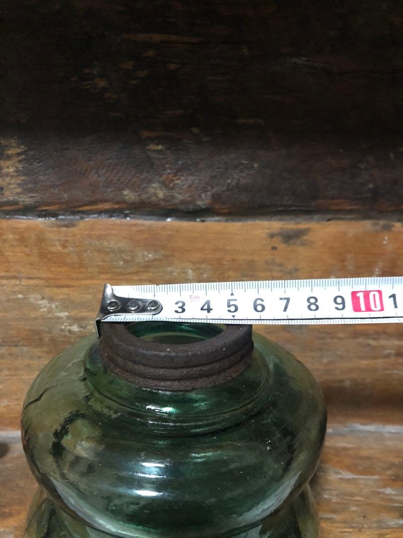 ガラス瓶　レトロ