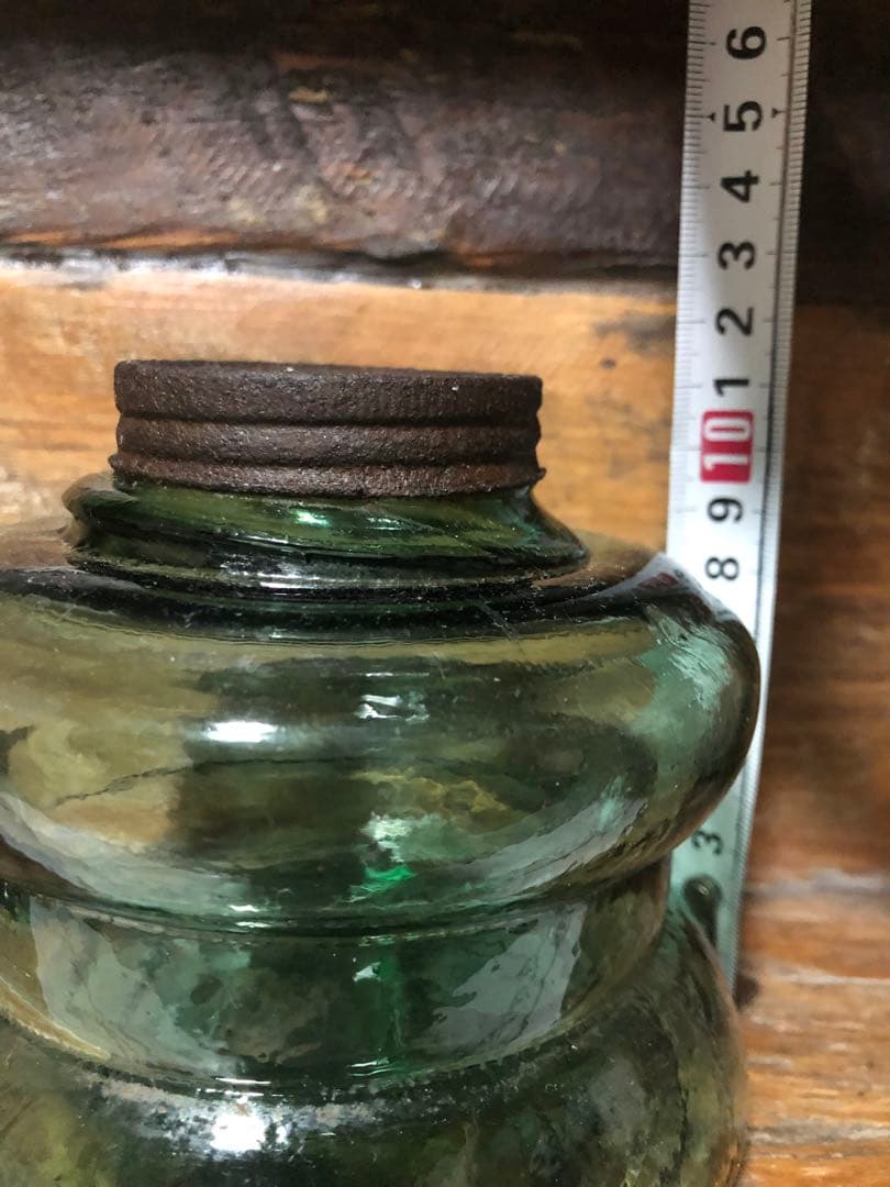 ガラス瓶　レトロ