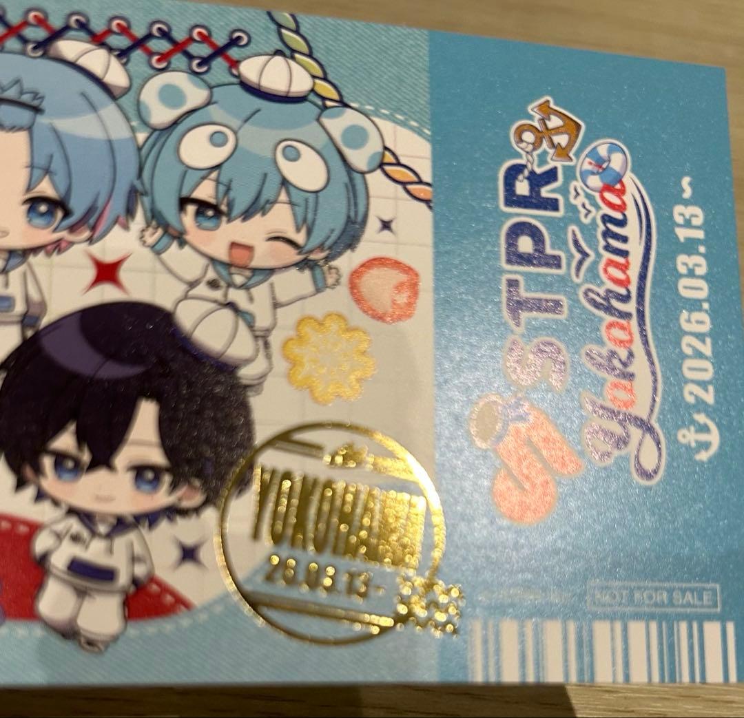 STPR × Yokohama チケット風カード 6種コンブリート　すとふぇす