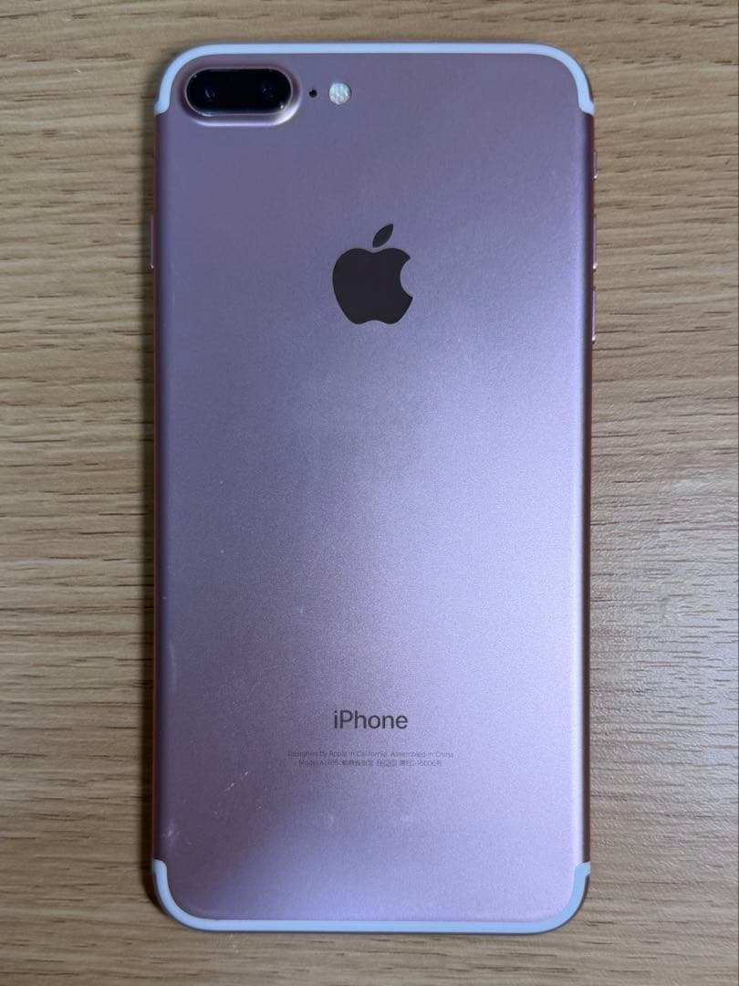iPhone7Plus ローズゴールド　SIMフリー 128GB