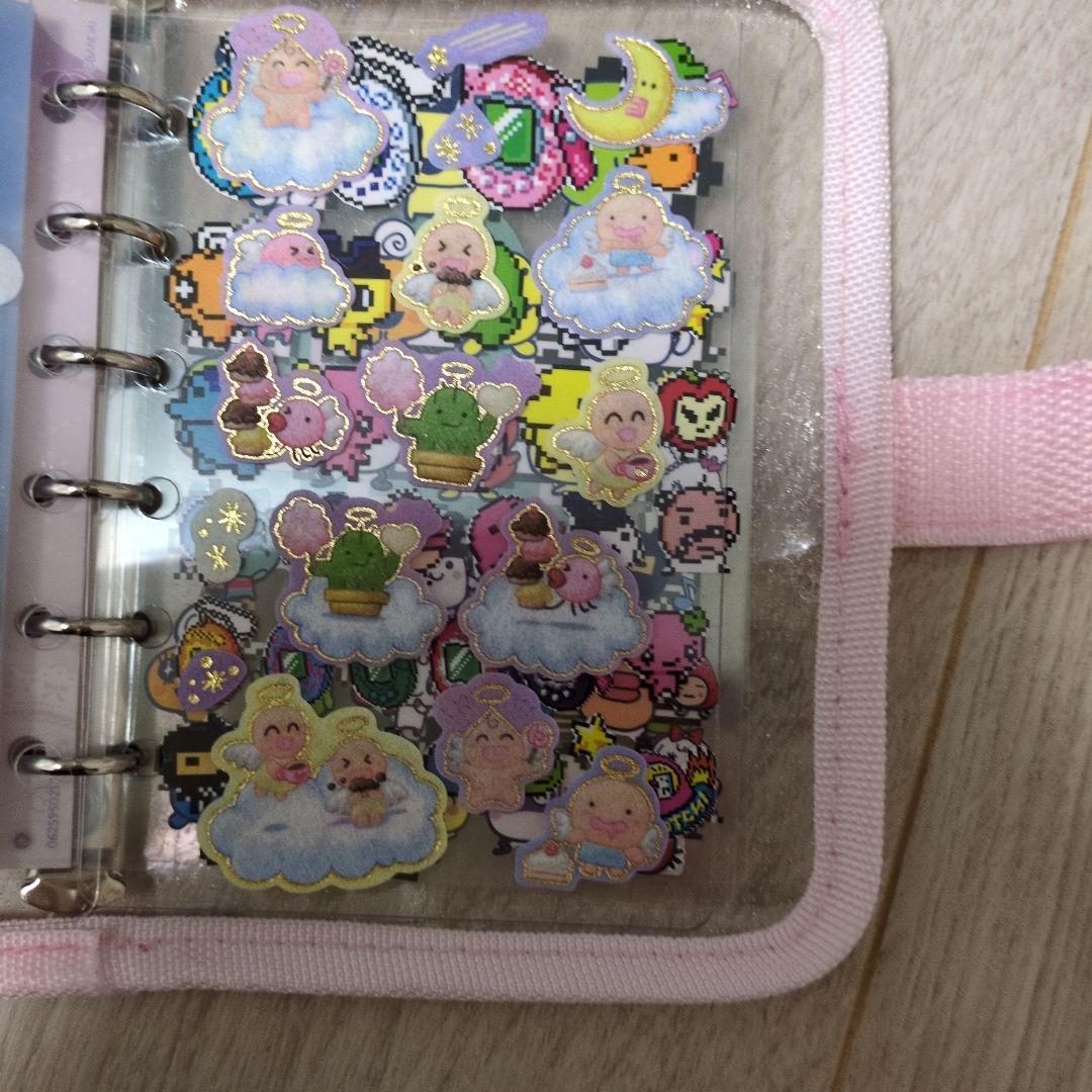【全て正規品シール】たまごっち　シール帳完成品　キーホルダー付き　計15ページ