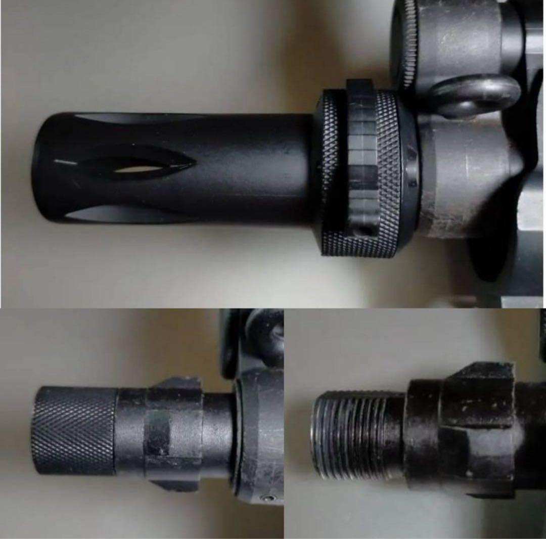 【了/セール】東京マルイ MP5/G3 フラッシュ ハイダー　黒